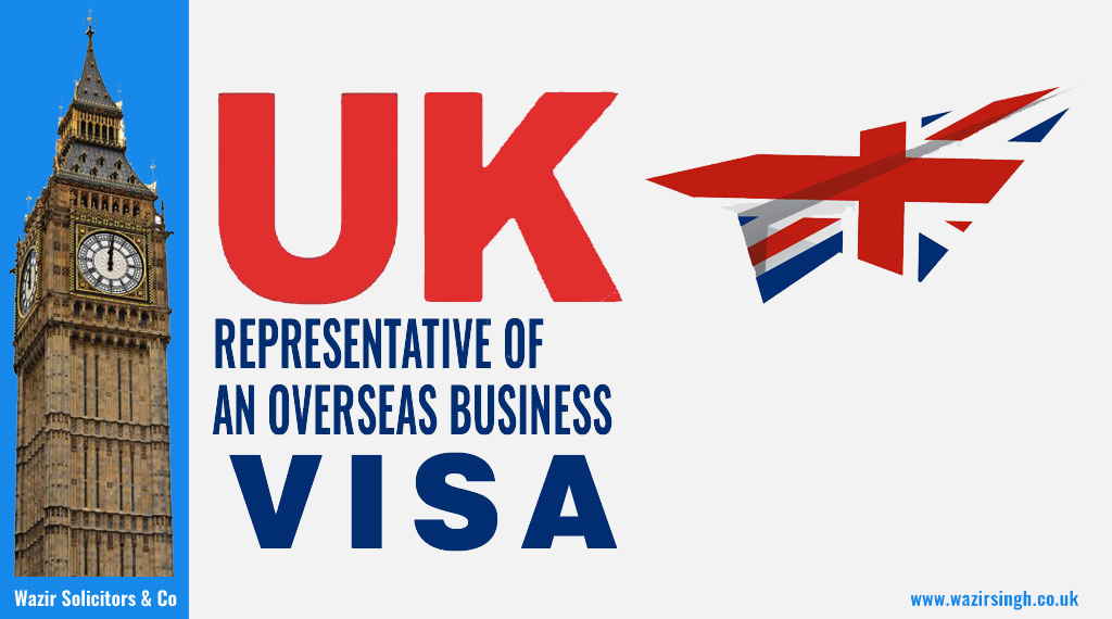 uk sole representation of overseas business visa